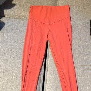 High-Waisted real me hold up Coral Leggings